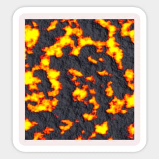 Lava Sticker